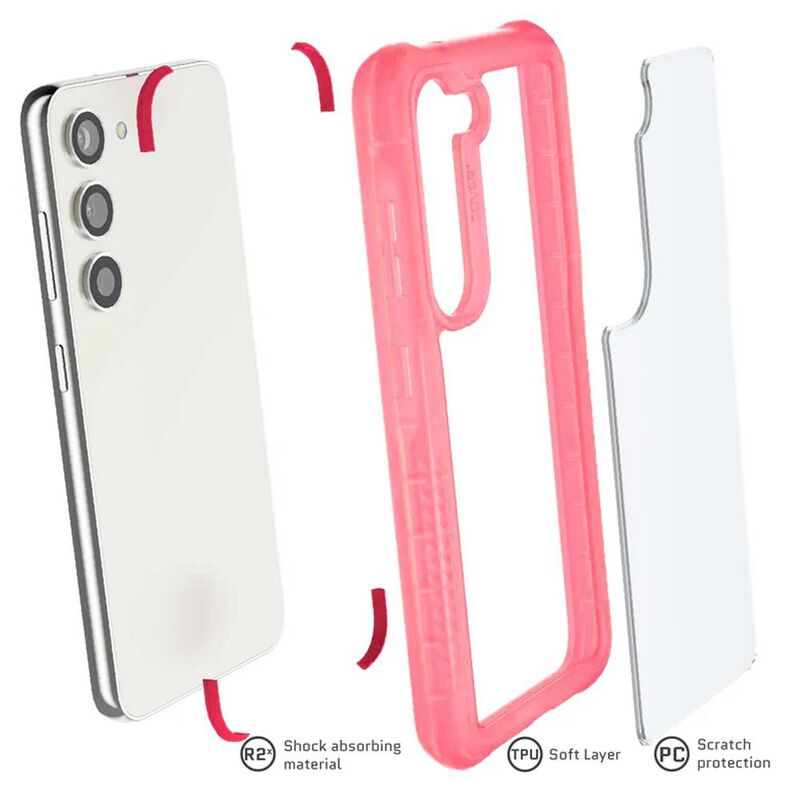 Funda GHOSTEK Covert para Samsung S23 Rosa image number null