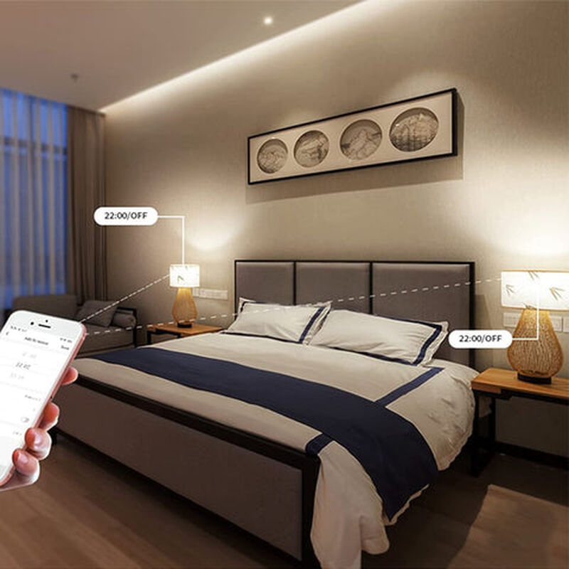 Pack 4 Focos Inteligentes Fratech WiFi&nbsp;Luz Blan... image number null