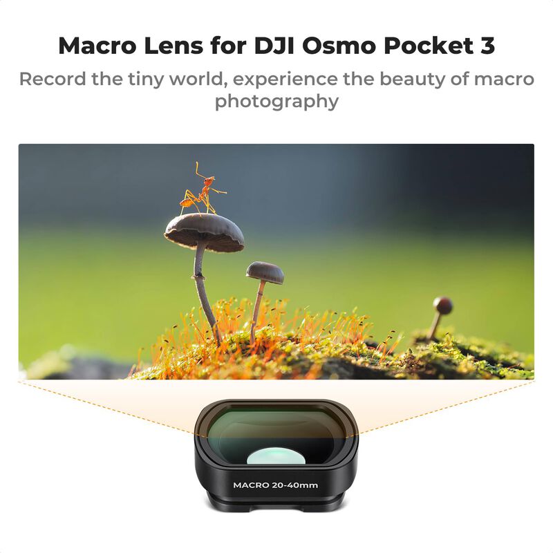 Lente Macro K&f Concept 10x Compatible Con Dji ... image number null