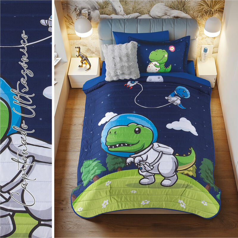 Edred&oacute;n Ligero Dino Astronauta Sin Fundas Conco... image number null