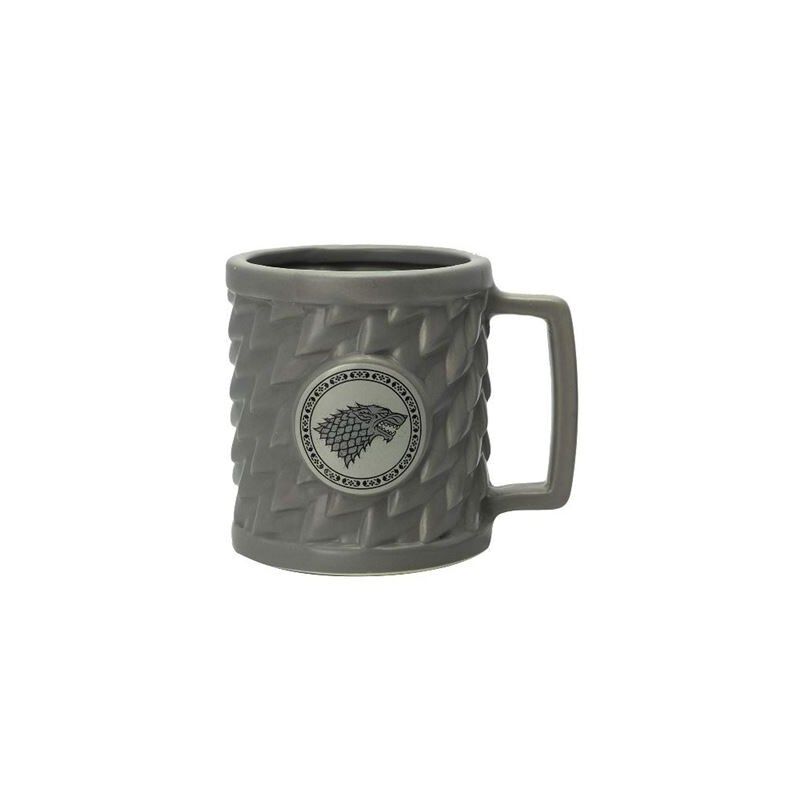 Taza 3D Pelo Lobo Stark Juego De Tronos Cer&aacute;mic... image number null