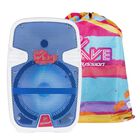 Bafle Amplificado Fussion PBS-9936WH 8 20W C/Backpack Blanco