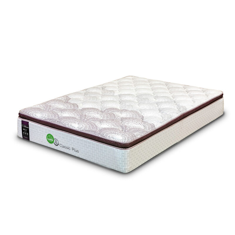 Colch&oacute;n Queen Size Lester Classic Plus - L&iacute;nea ... image number null
