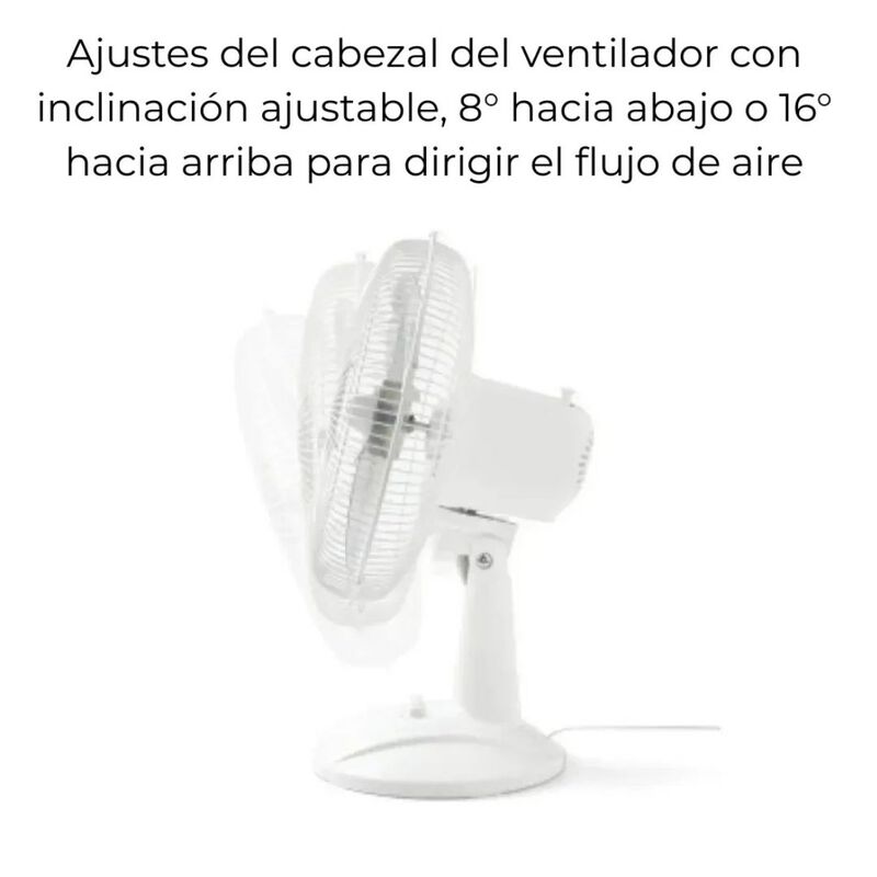 Ventilador De Mesa Mainstays 12 Pulg 3 Velocida... image number null