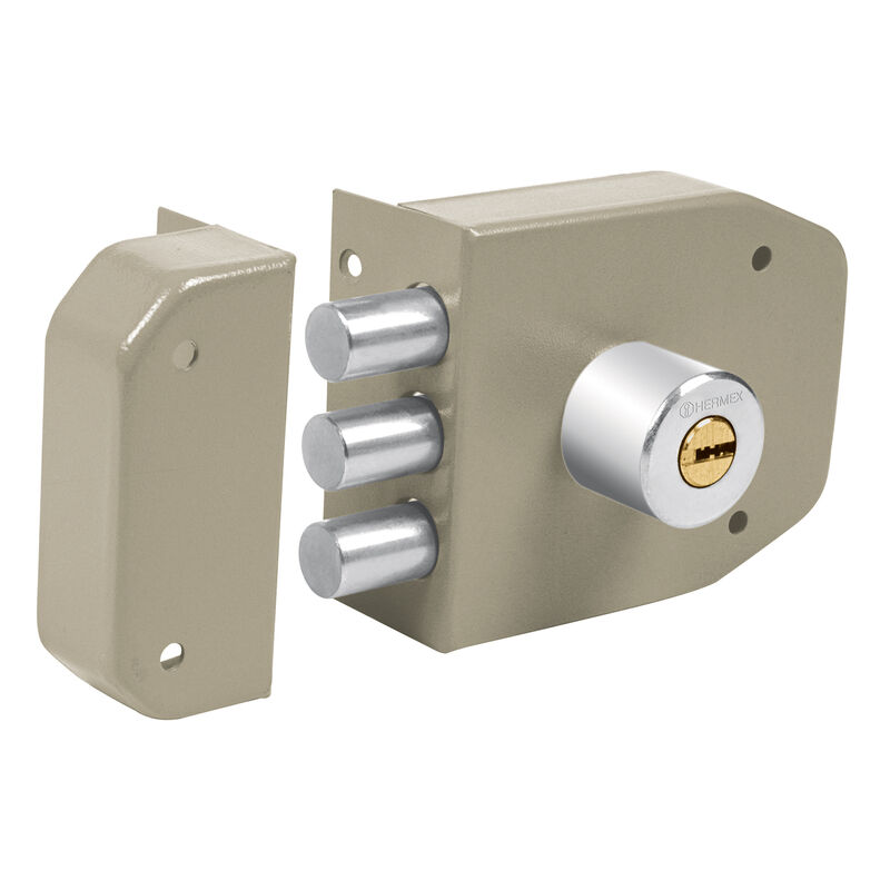 Cerradura de Sobreponer 3 Barras Instala-F&aacute;cil ... image number null