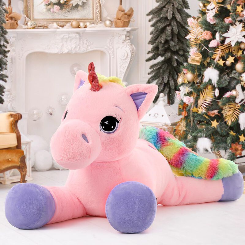 Animal De Peluche Tezituor, Unicornio Gigante, ... image number null