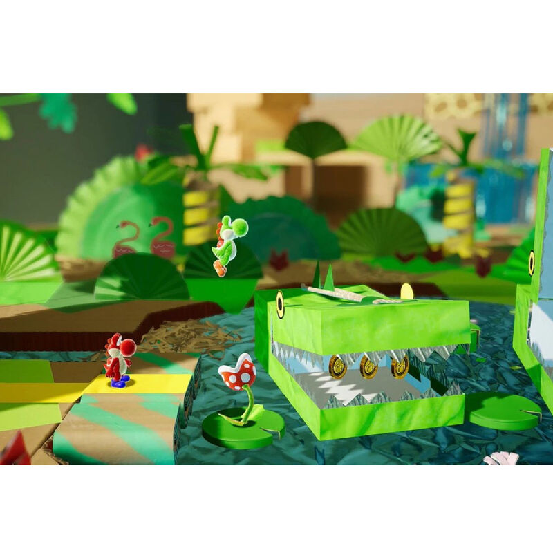 Nintendo Switch Juego Yoshi's Crafted World image number null