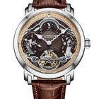 Reloj Stuhrling para hombre 1017.02 autom&aacute;tico skeleton 44 mm