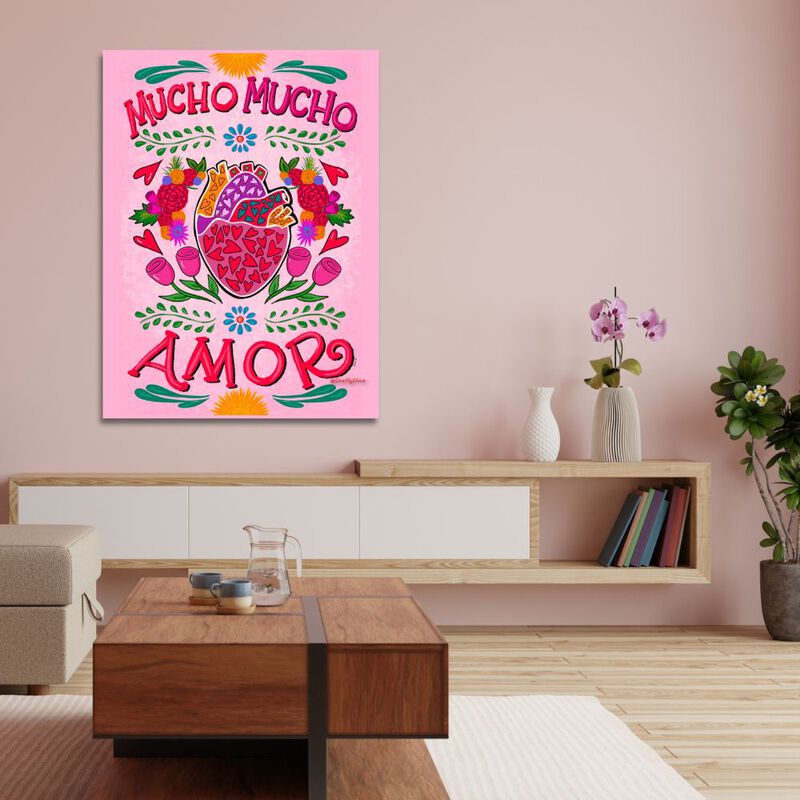 Cuadro Decorativo Impreso 40x60cm Mucho Mucho A... image number null