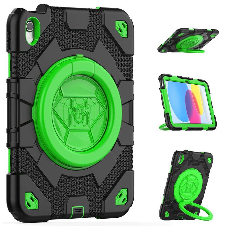 Funda TEKKU Spider uso rudo para iPad 10 de 10.... image number null