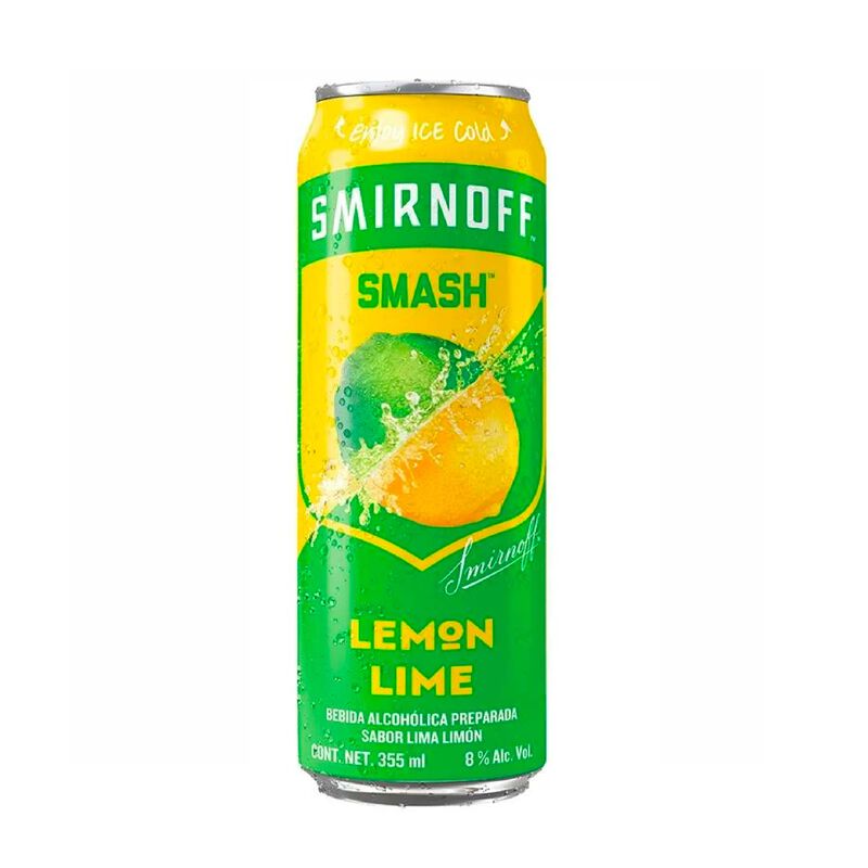 SMIRNOFF SMASH LIMA LIMON 355 ML image number null