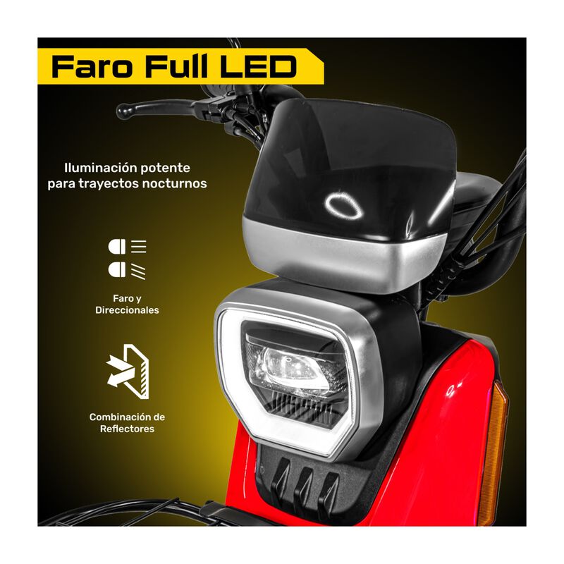 Bicicleta El&eacute;ctrica Moto Bici Scooter 3 Vel 55k... image number null