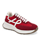Moramora Tenis urbano para mujer rojo late