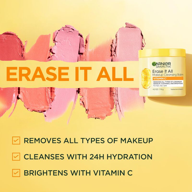 B&aacute;lsamo Limpiador De Maquillaje Garnier Erase I... image number null