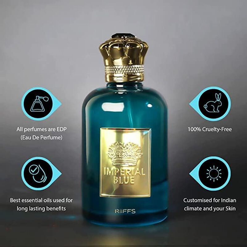 Perfume Riiffs Imperial Blue Eau De Parfum Para... image number null