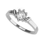 Anillo de Compromiso en Oro de 10K con Circonia - Amore Mio!