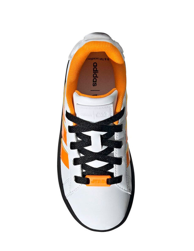 Tenis Joven Adidas Droids Grand Court Blanco IH... image number null