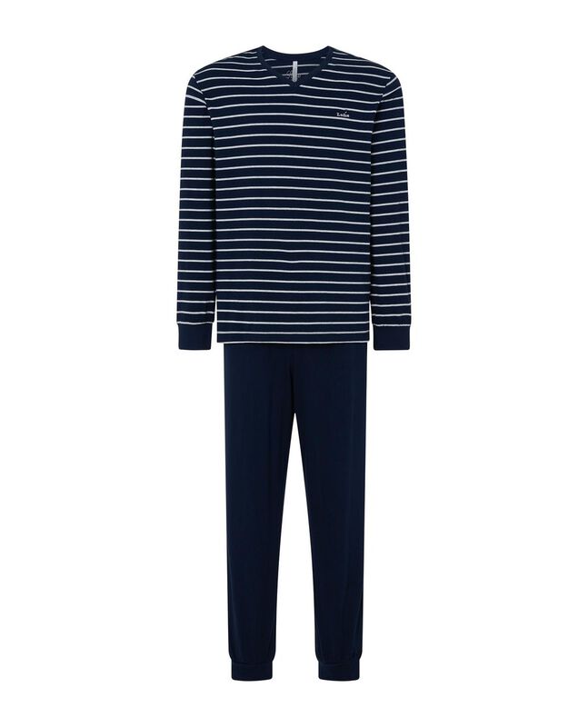Pijama de Rayas para Hombre Marino image number null
