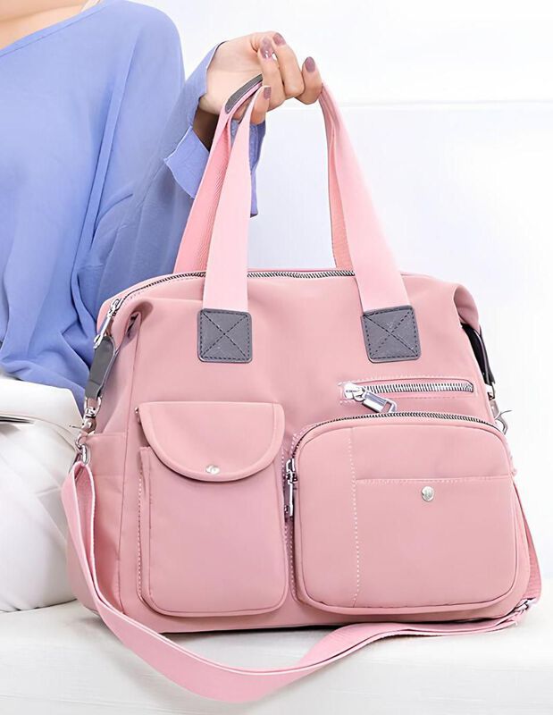 Bolsa Crossbody Pink Brule Fashion And Style Pa... image number null