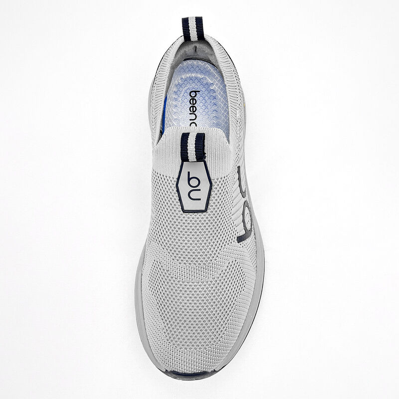 Been Class Tenis urbano para hombre. Gris azul image number null