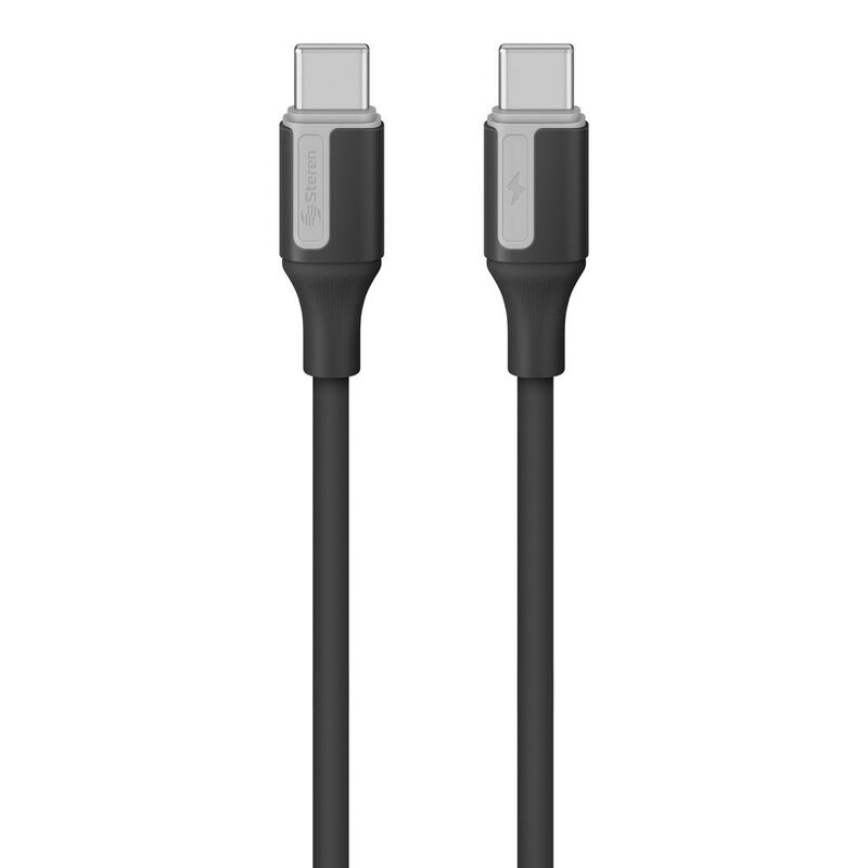 Steren Cable Usb C De 3 M 65 W Color Color Negr... image number null