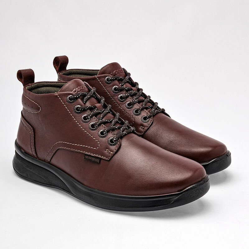 Verde T Bota De Piel Para Hombre Caf&eacute; Cod 12944... image number null