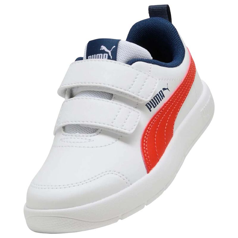 Tenis Puma para Ni&ntilde;o Courtflex Blanco image number null