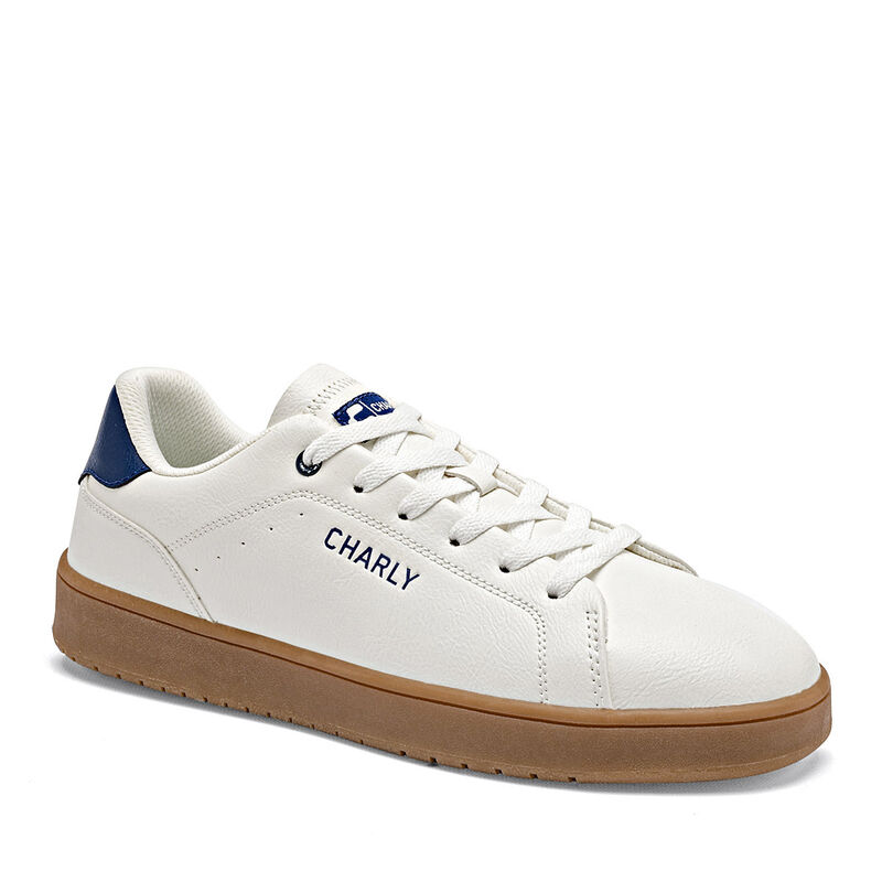 Charly Tenis urbano para hombre blanco marino image number null
