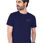 Playera Caballero Basica Premium Estampado Azul Marino Roosevelt C347