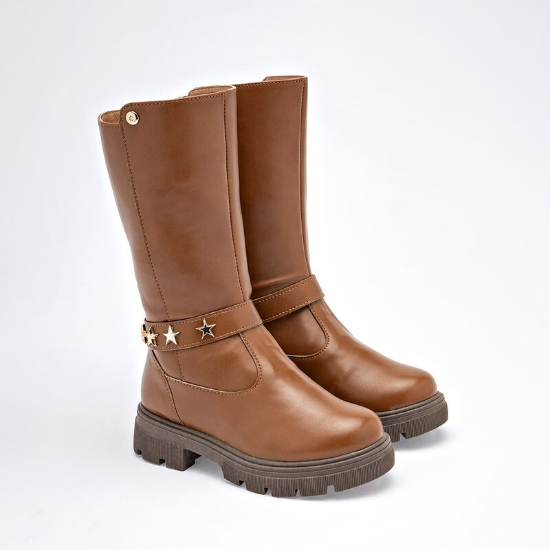 Moramora Bota para ni&ntilde;a camel image number null