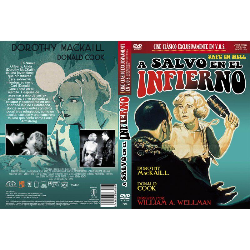 A Salvo En El Infierno (v.o.s.) [dvd] (1931) Sa... image number null