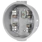 Base Para Watthor&iacute;metro Monof&aacute;sica, 4 Terminales De Fierro 600 V~
