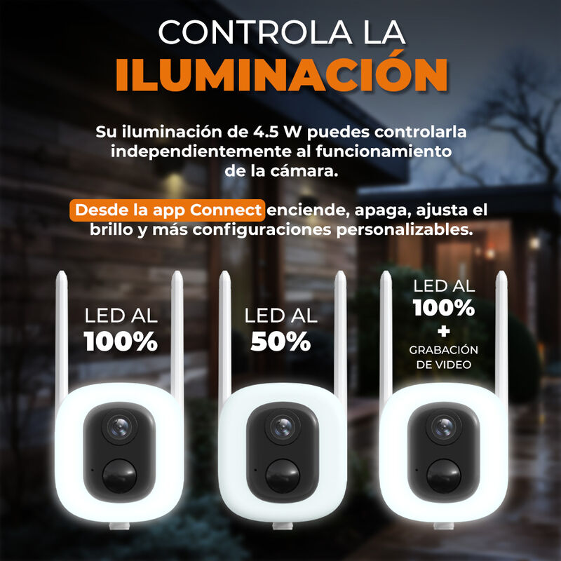 C&aacute;mara de Seguridad Exterior WiFi Inteligente I... image number null