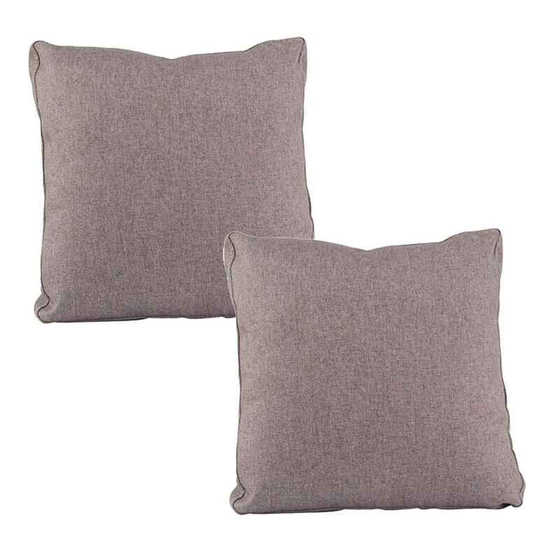 Set de 2 Cojines Dicasa ZitaOne Caf&eacute;  Claro image number null