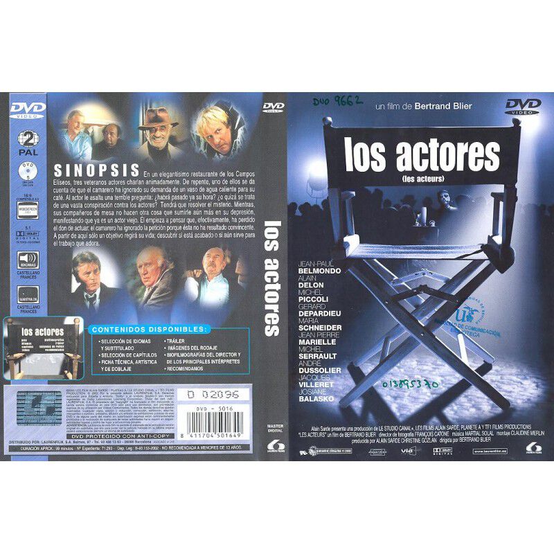 Los Actores [DVD] (2000) Les Acteurs image number null