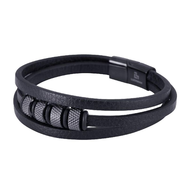 Pulseras Hombre, Brazaletes Acero Inoxidable Jo... image number null