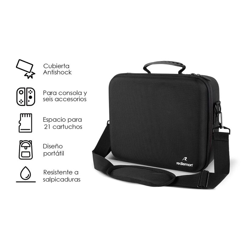 Redlemon Funda Rígida De Viaje Para Nintendo Sw... image number null