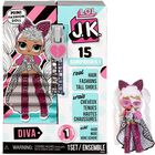 LOL Surprise JK - Mini muñeca de moda con 15 sorpresas
