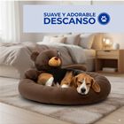 Cama Nido para Perro Spring Air - Diseño Oso de Peluche, Suave y Acogedor