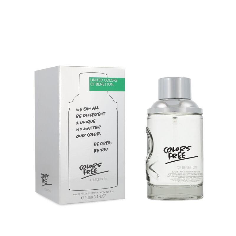 Benetton Colors Free For Him 100ml Edt Spray image number null