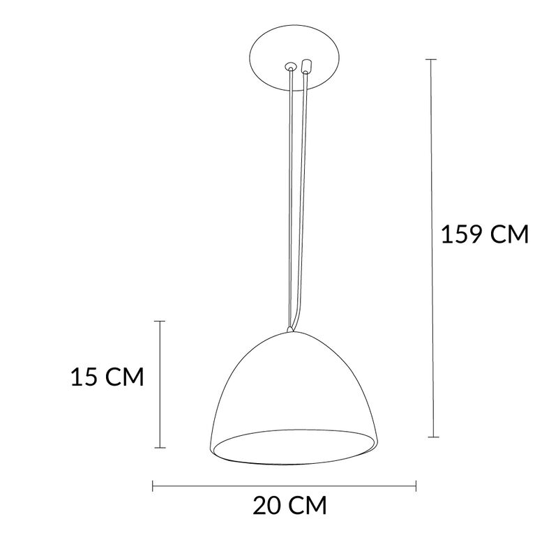 L&aacute;mpara Colgante Kando 061 Mil Luces image number null