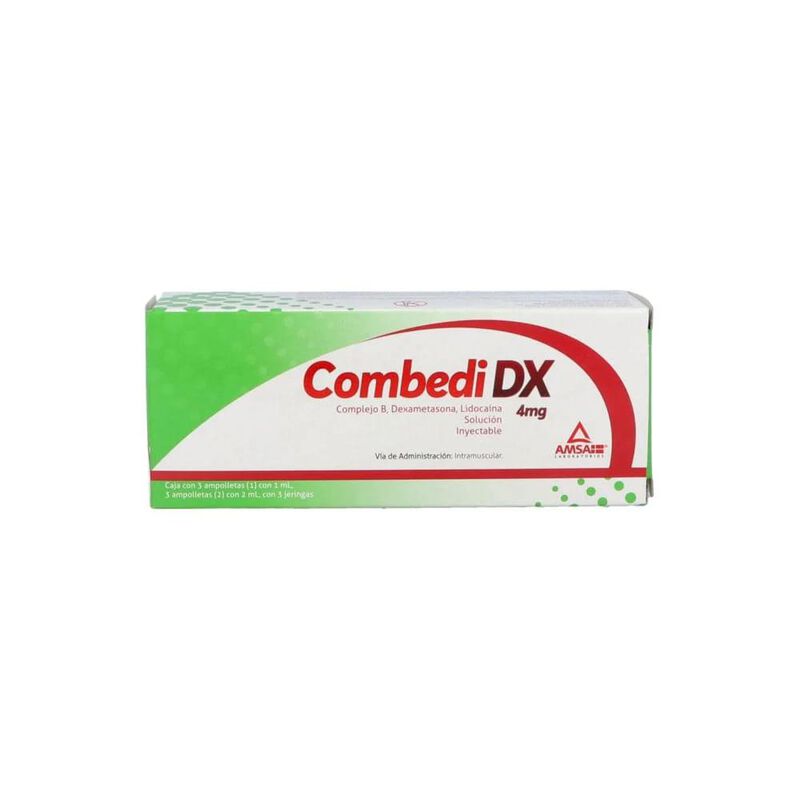 Combedi Dx 4Mg Sol Iny Amp C6 4mg caja con 6 am... image number null