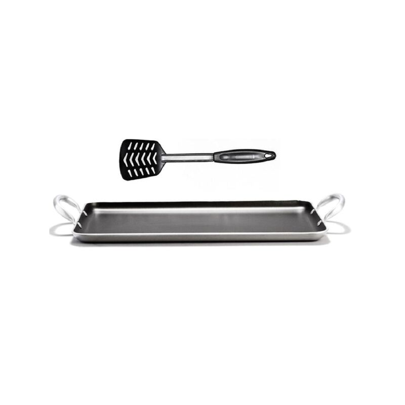 Charola Lamex 65012 Grill Texas Con Volteador D... image number null
