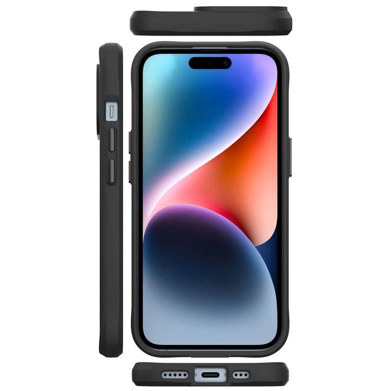 Funda TEKKU Combat para iPhone 15 Negra Transpa... image number null