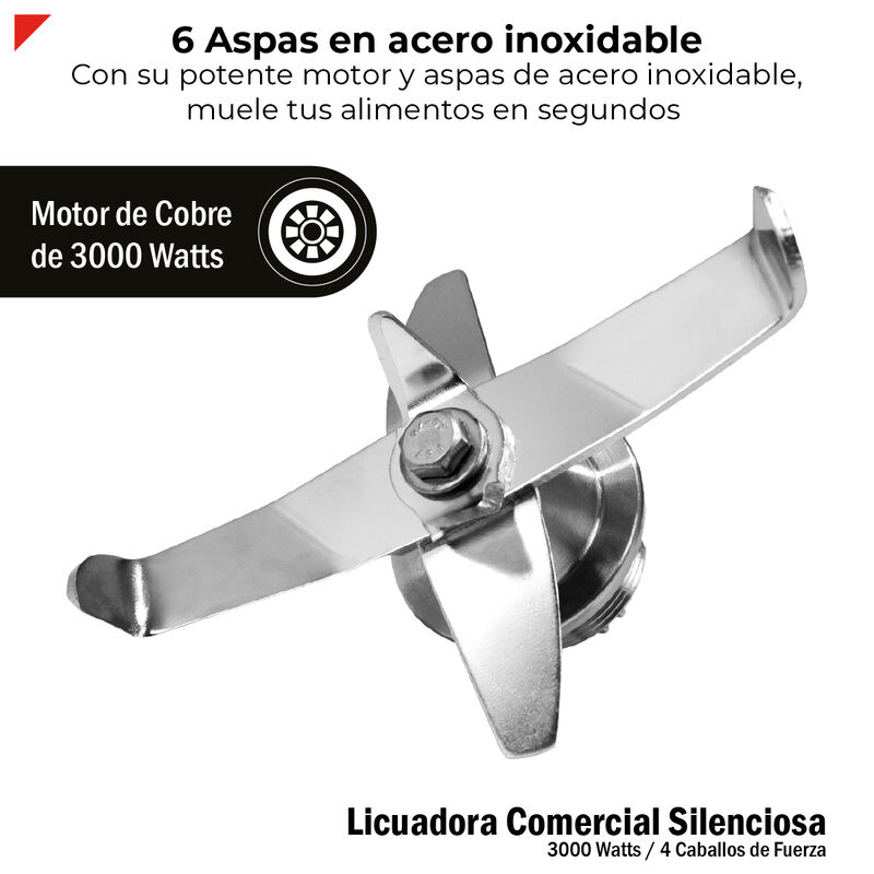 Licuadora Comercial Silenciosa Bogner BSSB01 30... image number null