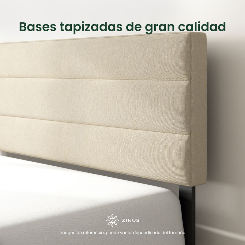 Zinus Piper | Cama Con Dise&ntilde;o En L&iacute;neas Queen S... image number null