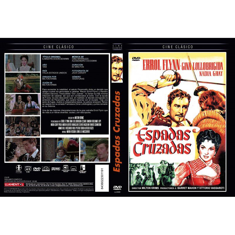 Espadas Cruzadas (dvd) 1954 Il Maestro Di Don G... image number null