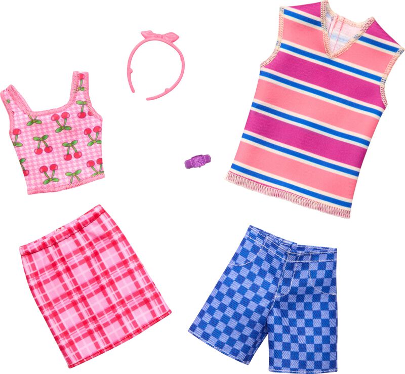 Pack De Moda Y Accesorios Para Barbie Y Ken Con... image number null