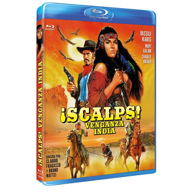 &iexcl;Scalps! Venganza India [Blu-ray] (1987) Scalps image number null