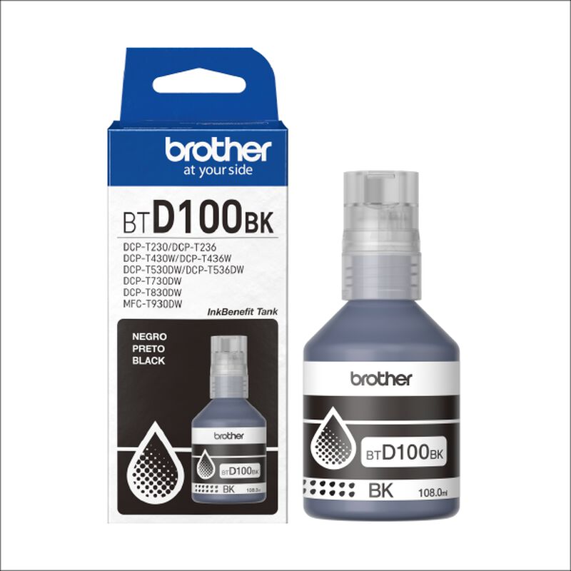 Kit de 5 Tintas Brother BTD100 image number null
